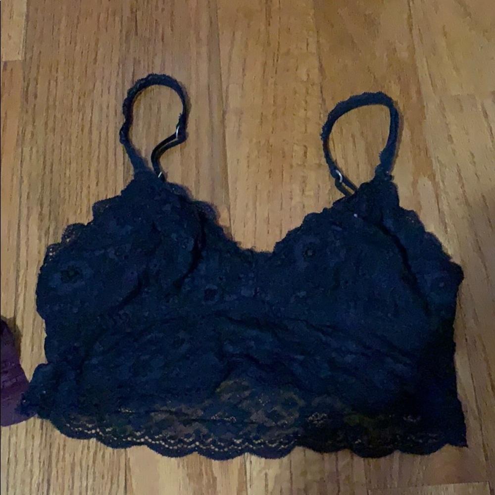 Blue bralette